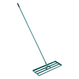 VEVOR Lawn Leveling Rake, 36"x10" Level Lawn Tool, Heavy-duty Lawn Leveler with 78" Steel Extended Handle, Yard Leveling Rake Suit for Garden