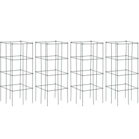 4 Pack Garden Trellis for Climbing Plants for Flower Vegetable