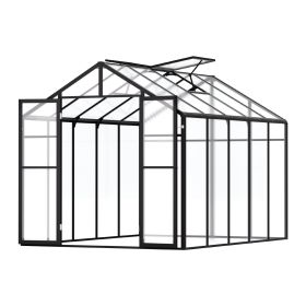 VEVOR Polycarbonate Greenhouse 8 x 10 Ft Outdoor Walk-in Greenhouse for Garden