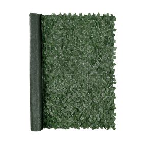 VEVOR Ivy Privacy Fence, 96 X 72 In Artificial Green Wall Screen, Greenery Ivy Fence With Mesh Cloth Backing And Strengthened Joint, Faux Hedges (Option: Default)